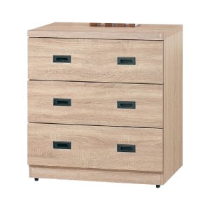 ☆DE德一家具☆原切橡木三斗櫃 HT25-657-5