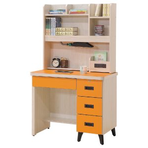 ☆DE德一家具☆椪柑3尺書桌全組 HT25-768-1