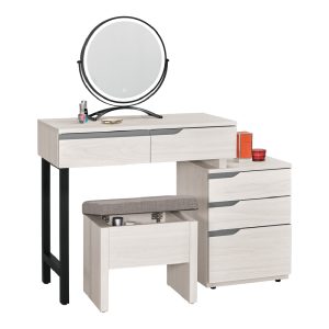 ☆DE德一家具☆羅恩2.7尺伸縮化妝台全組(鏡台) CM25-1029-3