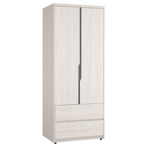 ☆DE德一家具☆羅恩2.7尺二抽衣櫥 CM25-1033-1