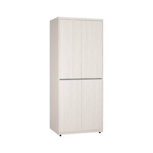 ☆DE德一家具☆希斯洛2.7尺四門雙吊衣櫥 CM25-1040-1
