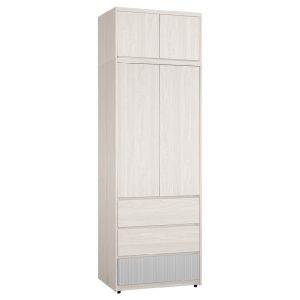 ☆DE德一家具☆喬倫斯2.7尺被櫥式三抽單吊衣櫥 CM25-1046-5