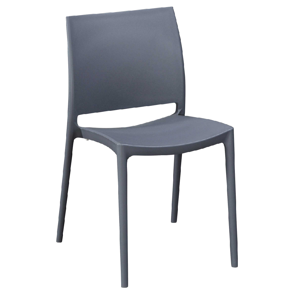 ☆DE德一家具☆欣德大方背灰色餐椅 ZX25-595-9