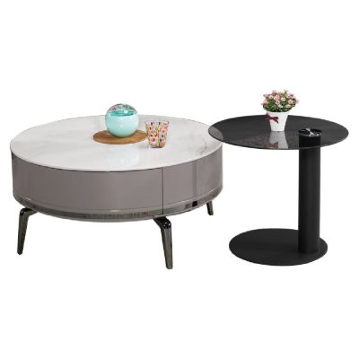 ☆DE德一家具☆保羅組合岩板茶几全組 CM25-1402-2