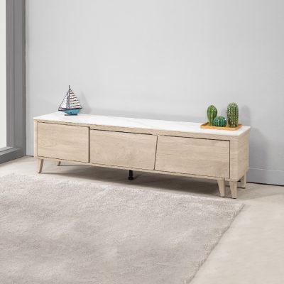☆DE德一家具☆丹尼爾5.9尺岩板伸縮長櫃 CM25-1484-1