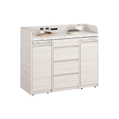 ☆DE德一家具☆克萊格3.5尺仿石面活動式餐櫃 CM25-1688-1