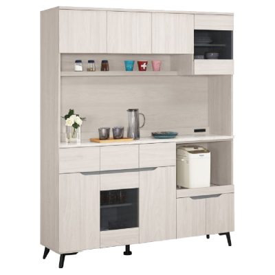 ☆DE德一家具☆羅恩5尺仿石面收納櫃全組 CM25-1691-1