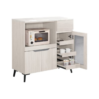 ☆DE德一家具☆羅恩3尺仿石面收納櫃全組 CM25-1692-2
