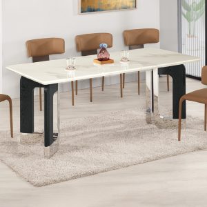 ☆DE德一家具☆法蘭斯6尺原石餐桌 CM25-1782-1