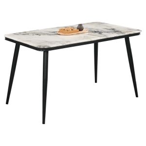 ☆DE德一家具☆海茲4.3尺原石餐桌 CM25-1801-1