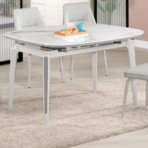 ☆DE德一家具☆馬凱4尺多功能玻璃餐桌 CM25-1811-1