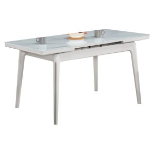 ☆DE德一家具☆山姆4.6尺多功能玻璃餐桌 CM25-1812-1