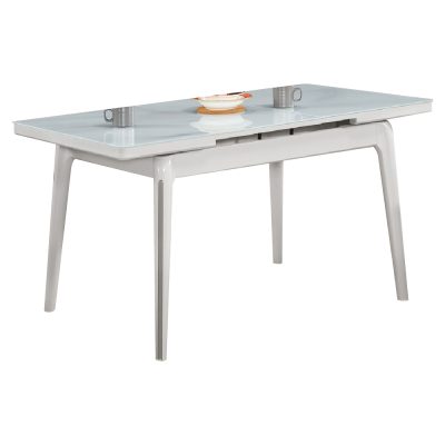 ☆DE德一家具☆山姆4.6尺多功能玻璃餐桌 CM25-1812-1