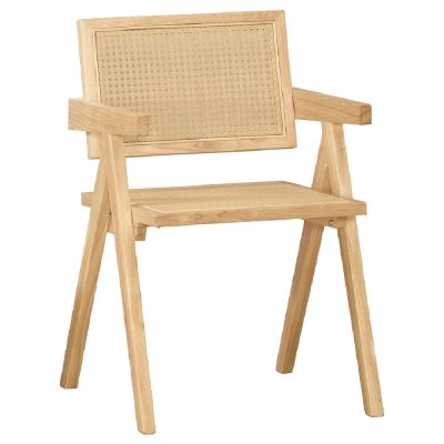 ☆DE德一家具☆亞瑟編藤餐椅 CM25-1871-9