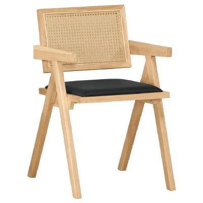 ☆DE德一家具☆亞瑟皮面餐椅 CM25-1871-10
