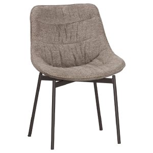 ☆DE德一家具☆肯恩咖啡色布餐椅 CM25-1876-15