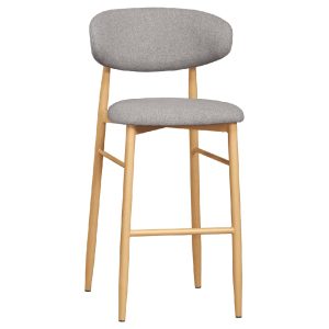 ☆DE德一家具☆奈德灰色布高吧椅 CM25-1883-6