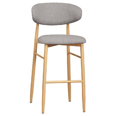 ☆DE德一家具☆奈德灰色布高吧椅 CM25-1883-6