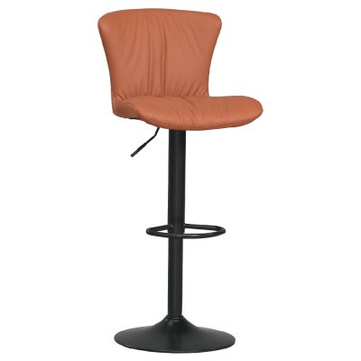 ☆DE德一家具☆雪莉橘色皮升降吧椅 CM25-1888-3