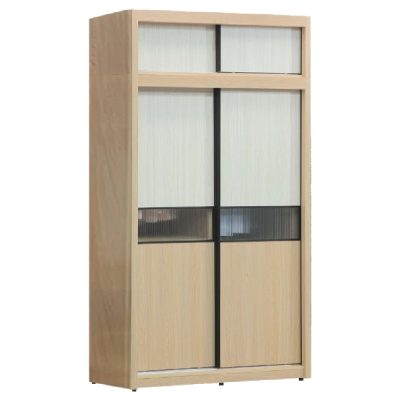 ☆DE德一家具☆尼娜4x7尺推門衣櫥+被櫃 CX25-006-10+11