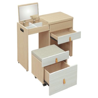 ☆DE德一家具☆尼娜1.65尺掀式伸縮鏡台 CX25-006-6