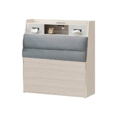 ☆DE德一家具☆夏禾3.5尺面紙盒床頭箱+USB CX25-010-1
