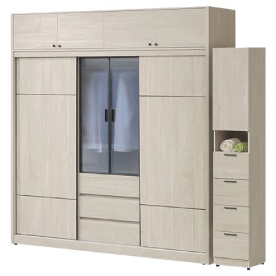 ☆DE德一家具☆貝諾可拉門衣櫃 CX25-011-6~15