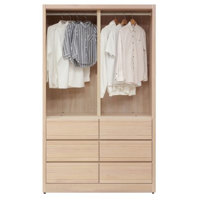 ☆DE德一家具☆米樂實木洗白推門衣櫥 CX25-013-9~10