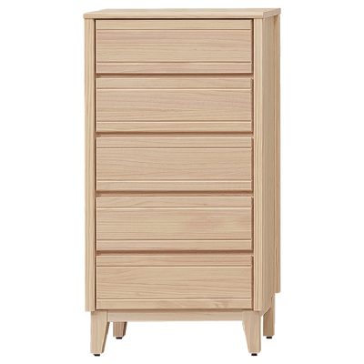 ☆DE德一家具☆米樂實木洗白2尺五斗櫃 CX25-013-8