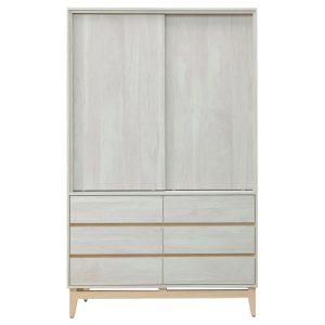 ☆DE德一家具☆波伊4尺推門衣櫃 CX25-015-1