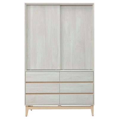 ☆DE德一家具☆波伊4尺推門衣櫃 CX25-015-1