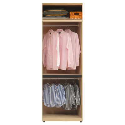 ☆DE德一家具☆萊德2.5尺雙吊衣櫃+被櫥 CX25-017-4+11
