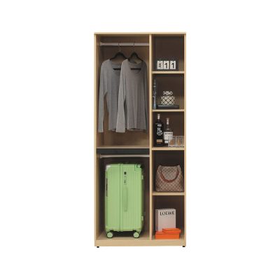 ☆DE德一家具☆萊德2.5尺半開放衣櫃 CX25-017-6