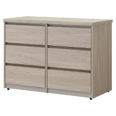 ☆DE德一家具☆系統雲杉4尺六斗櫃 CX25-076-2