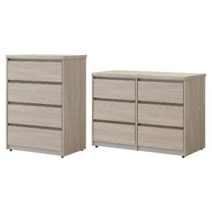 ☆DE德一家具☆系統雲杉斗櫃 CX25-076-1~2