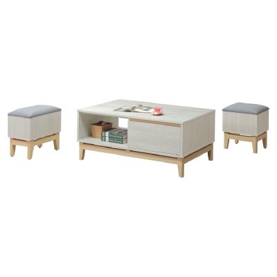 ☆DE德一家具☆波伊茶几／腳椅 CX25-242-1~2