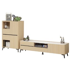 ☆DE德一家具☆萊德客廳邊櫃／電視櫃 CX25-318-1~2
