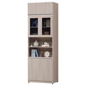 ☆DE德一家具☆夏禾3x6四門書櫃+被櫃 CX25-363-3+4