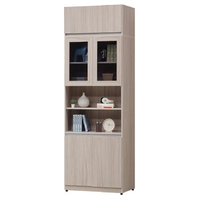 ☆DE德一家具☆夏禾3x6四門書櫃+被櫃 CX25-363-3+4