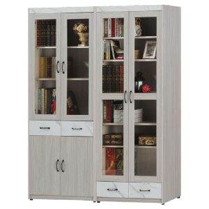 ☆DE德一家具☆夏雪3尺開門書櫃 CX25-368-7~8