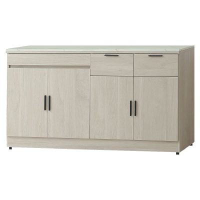 ☆DE德一家具☆貝諾可5.3尺石面餐櫃 CX25-387-5+7