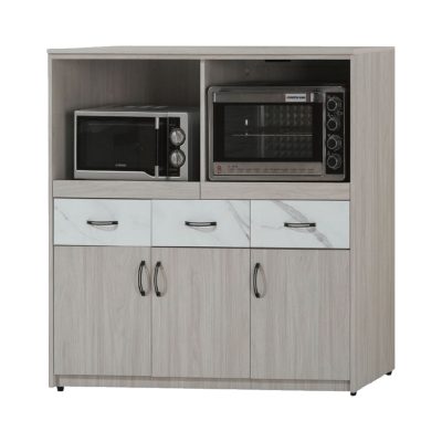 ☆DE德一家具☆夏雪4尺餐櫃 CX25-388-5