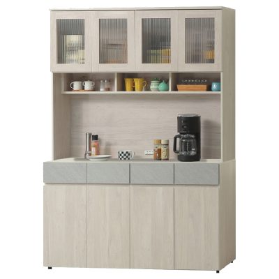 ☆DE德一家具☆米娜5尺餐櫃全組 CX25-390-2+4