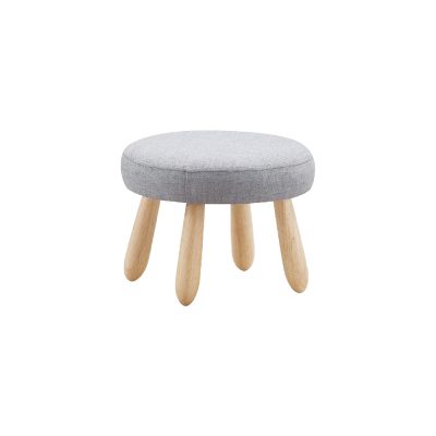 ☆DE德一家具☆北歐風灰布小椅凳 JX25-118-9