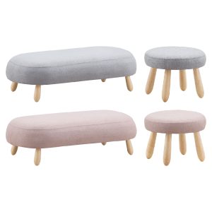☆DE德一家具☆北歐風矮長凳／小椅凳 JX25-118-7~10
