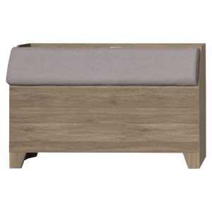 ☆DE德一家具☆Q木心板三插座灰橡3.5尺床頭 CY25-121-Q355