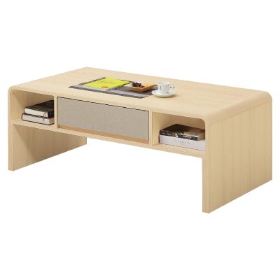 ☆DE德一家具☆原麥白橡大茶几 JX25-125-2