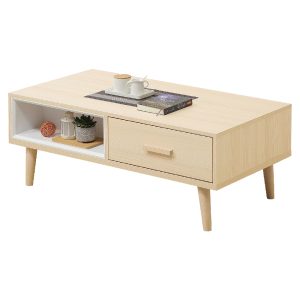 ☆DE德一家具☆朵兒白橡大茶几 JX25-125-4