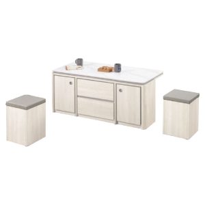☆DE德一家具☆路易士岩板茶几（1307） JX25-126-1
