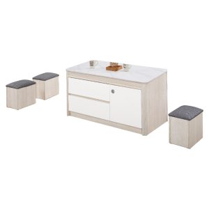 ☆DE德一家具☆路易士岩板茶几（1308） JX25-126-4